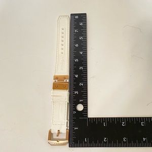 White rubber wrist belt for brera